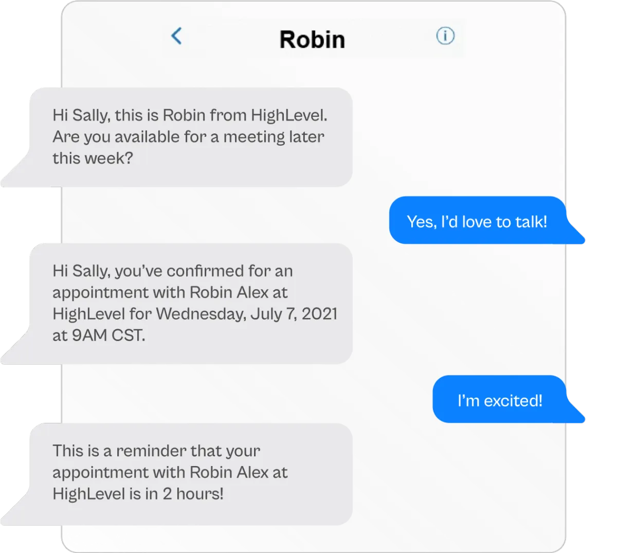 Automated booking dashboard